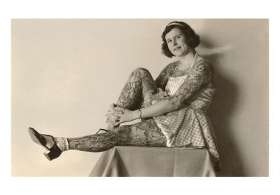 Damas tatuadas Betty Broadbent 14