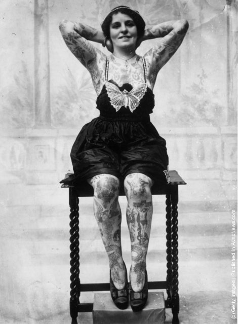 Damas tatuadas Edith Burchett 02