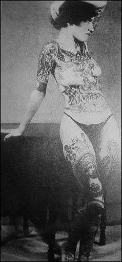 Damas tatuadas Jean Carroll 03