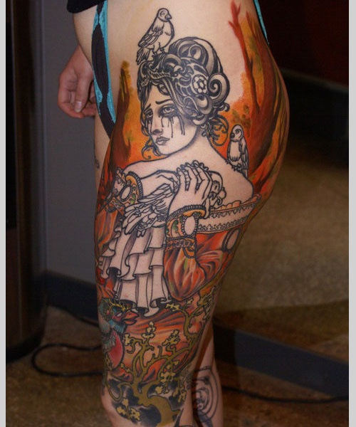 Tattoo na coxa (4)