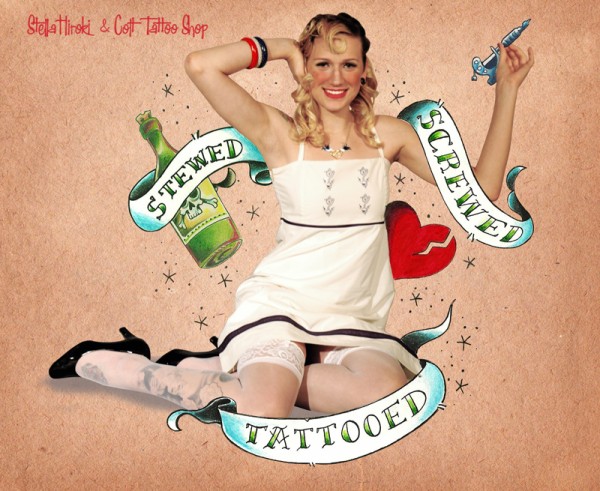 pin up maquina tattoo