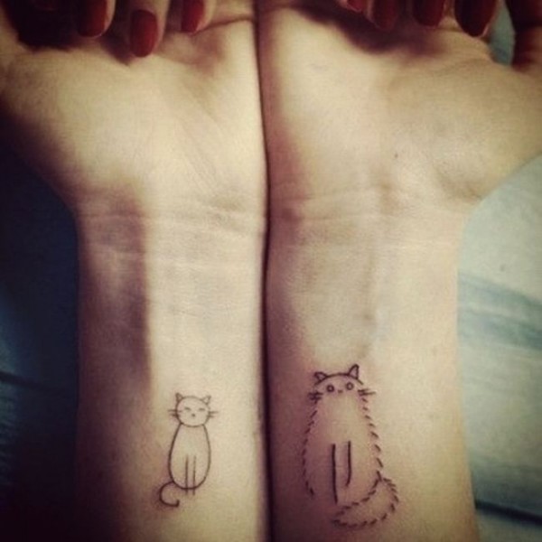 Lindas tatuagens de gatos 01
