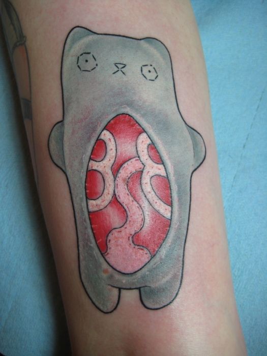 Lindas tatuagens de gatos 19