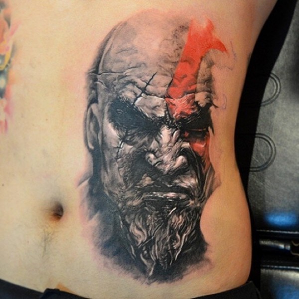 Tatuagens de Kratos do God Of War 02