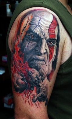 Tatuagens de Kratos do God Of War 05