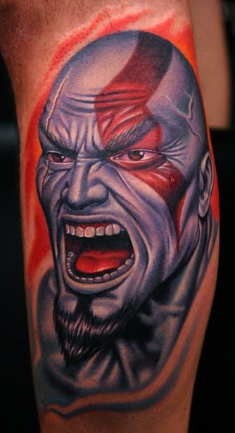 Tatuagens de Kratos do God Of War 10