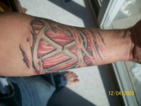Tatuagem volkswagen