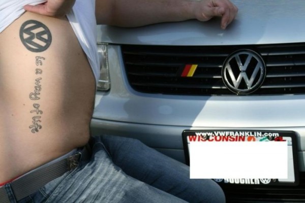 Tatuagem volkswagen
