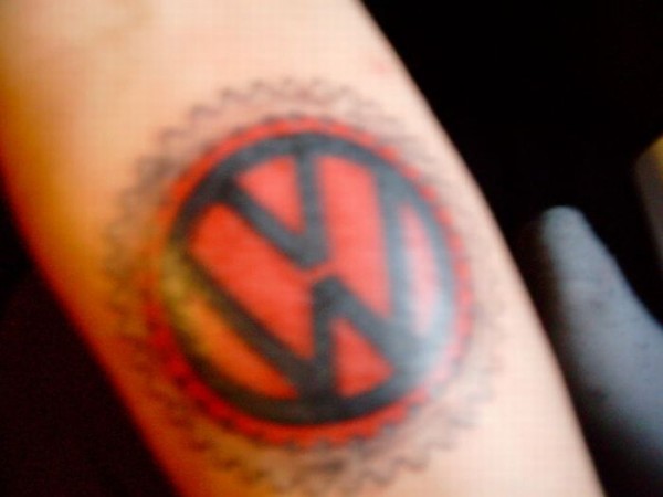 Tatuagem volkswagen