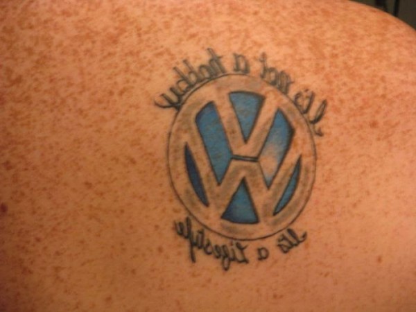 Tatuagem volkswagen