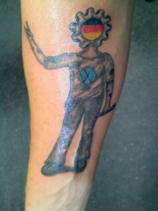 Tatuagem volkswagen