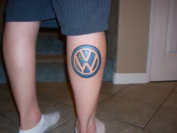 Tatuagem volkswagen
