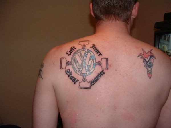 Tatuagem volkswagen
