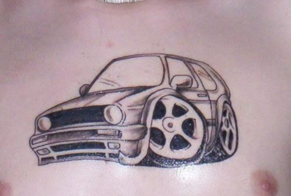 Tatuagem volkswagen