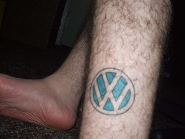 Tatuagem volkswagen