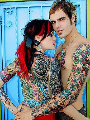 Fotos de casais tatuados para o dia dos namorados 10