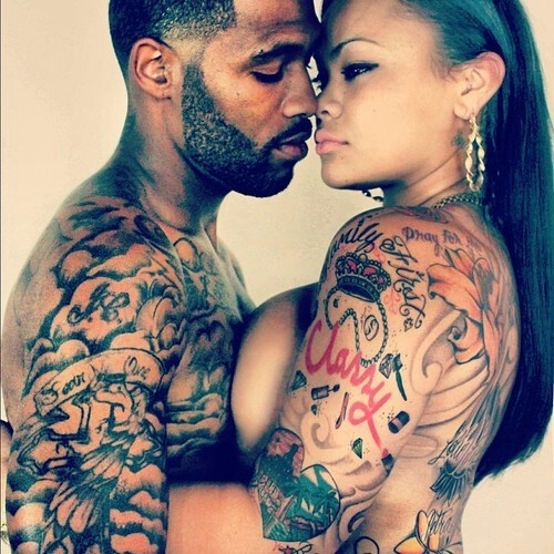 Fotos de casais tatuados para o dia dos namorados 31