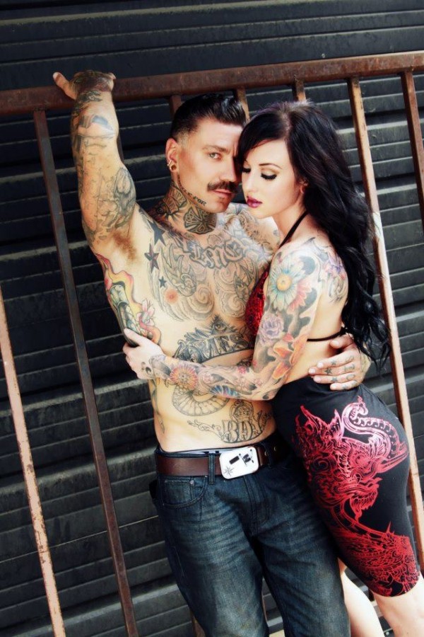 Fotos de casais tatuados para o dia dos namorados 40