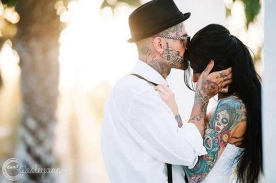 Fotos de casais tatuados para o dia dos namorados 41
