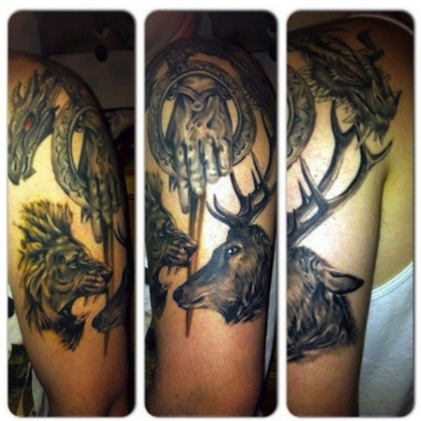Tatuagem Game If Thrones - Game Of Thrones Tattoo 03