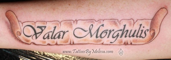 Tatuagem Game If Thrones - Game Of Thrones Tattoo 45