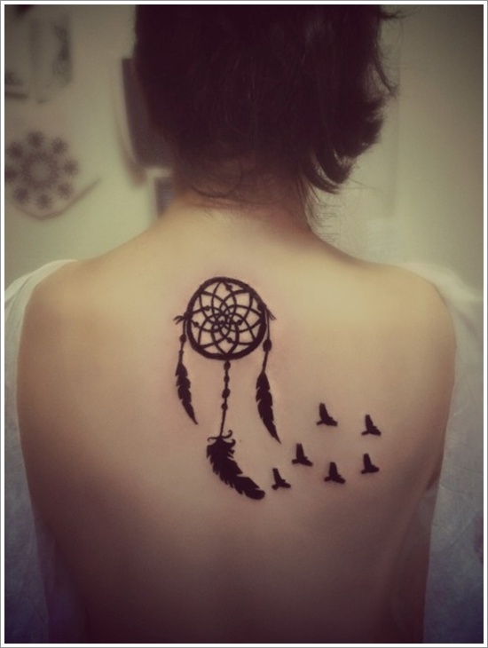 tatuagem de apanhador de sonhos 02