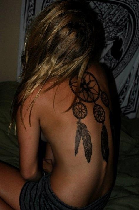 tatuagem de apanhador de sonhos 05