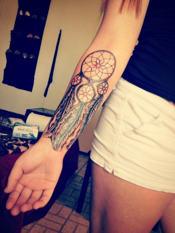 tatuagem de apanhador de sonhos 10