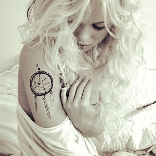 tatuagem de apanhador de sonhos 12