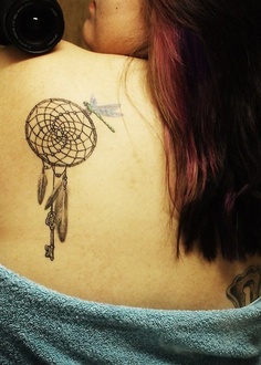 tatuagem de apanhador de sonhos 13