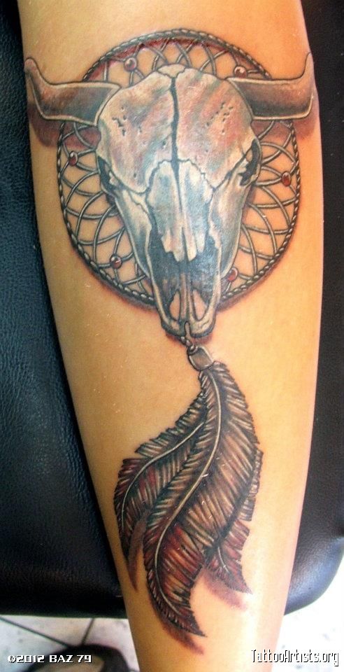 tatuagem de apanhador de sonhos 14