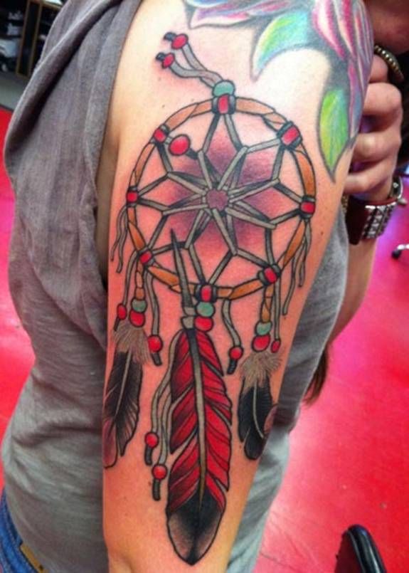 tatuagem de apanhador de sonhos 22
