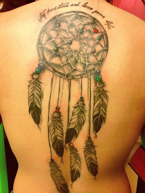 tatuagem de apanhador de sonhos 38