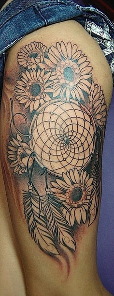 tatuagem de apanhador de sonhos 50