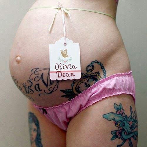 Fotos de grávidas tatuadas 03
