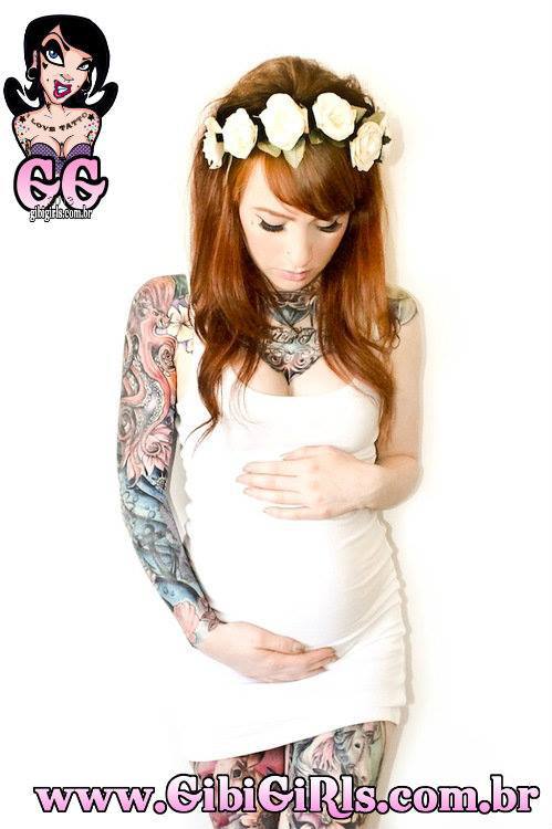 Fotos de grávidas tatuadas 22