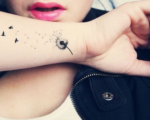 Tatuagem de Dente de Leao 01