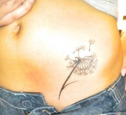 Tatuagem de Dente de Leao 05