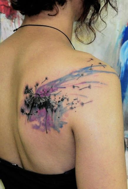 Tatuagem de Dente de Leao 07
