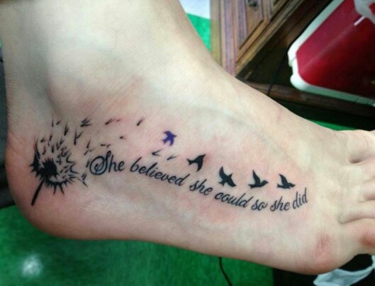 Tatuagem de Dente de Leao 15