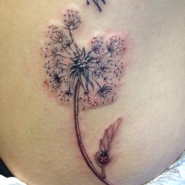Tatuagem de Dente de Leao 16