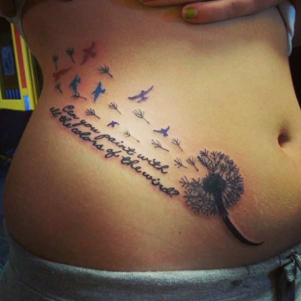 Tatuagem de Dente de Leao 57