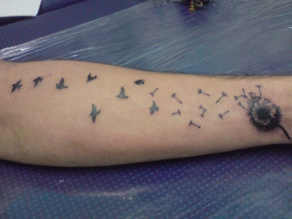 Tatuagem de Dente de Leao 60