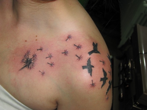 Tatuagem de Dente de Leao 62