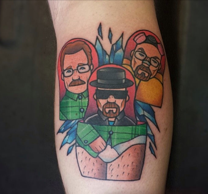 Tatuagens da serie Breaking Bad 18