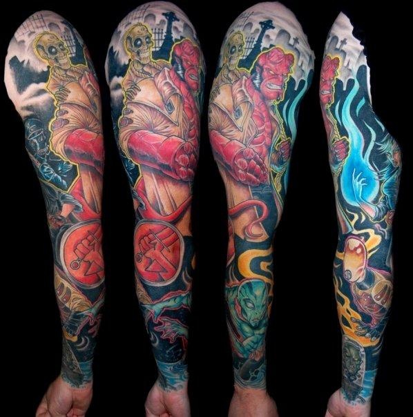 Tatuagens de Hellboy 04