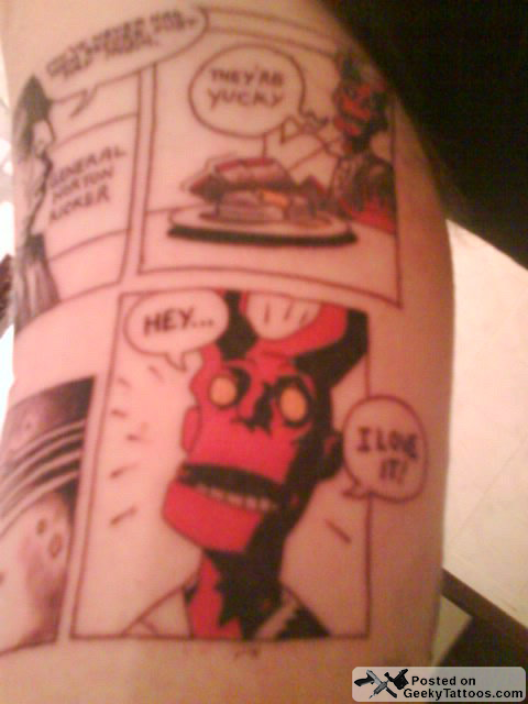 Tatuagens de Hellboy 31
