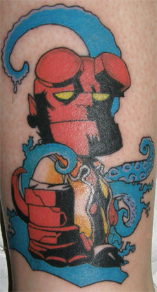 Tatuagens de Hellboy 41