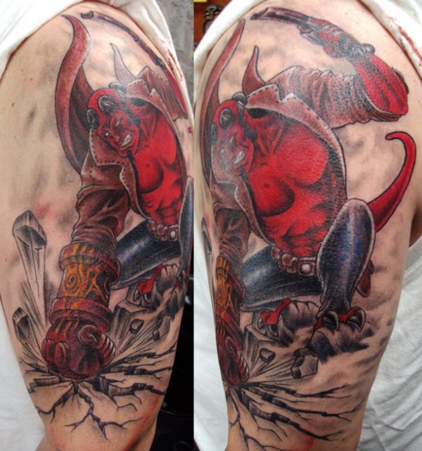 Tatuagens de Hellboy 45