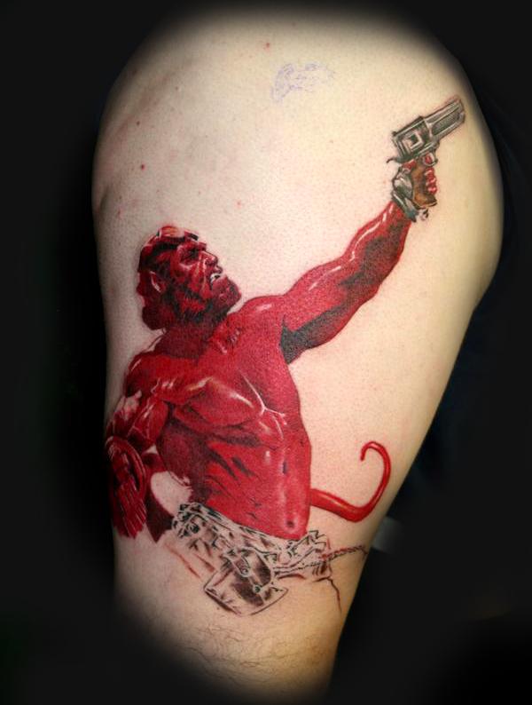 Tatuagens de Hellboy 50